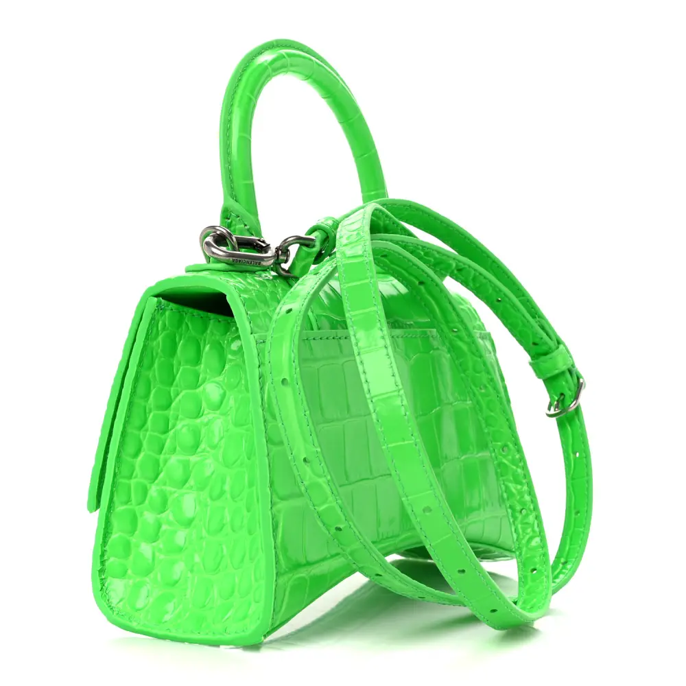 Superfake Balenciaga XS Hourglass Handbag with Strass Details - Image 3
