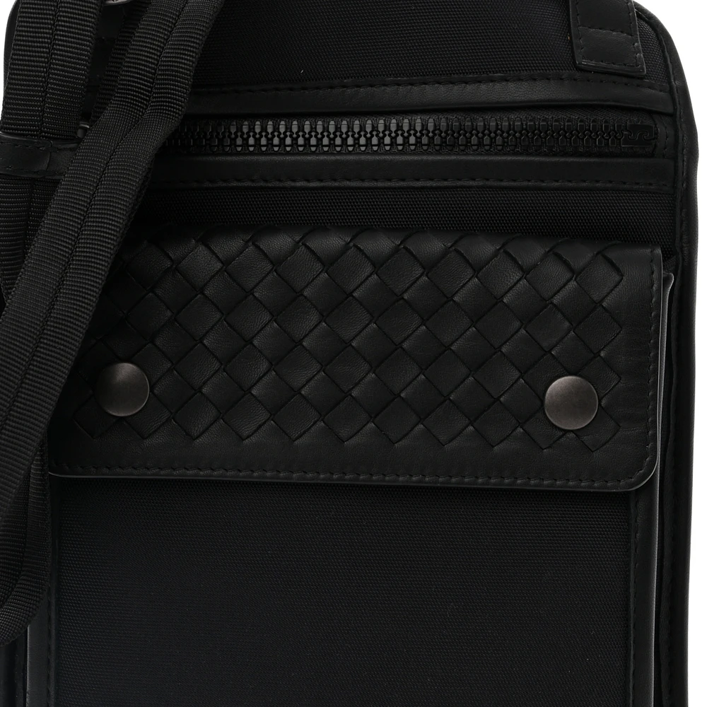 Superfake Black Nappa Leather High-Tech Pouch Replica - Image 8