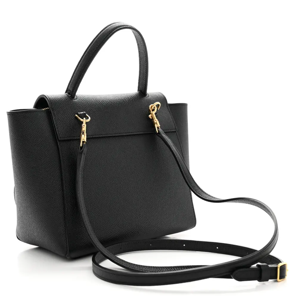 Replica Celine Nano Belt Bags with Gold Hardware – Mirror Quality - Image 3