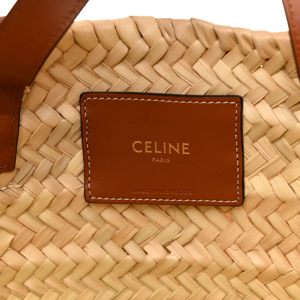 Celine Medium Teen Triomphe Bag Replica in Tan Leather - Image 2