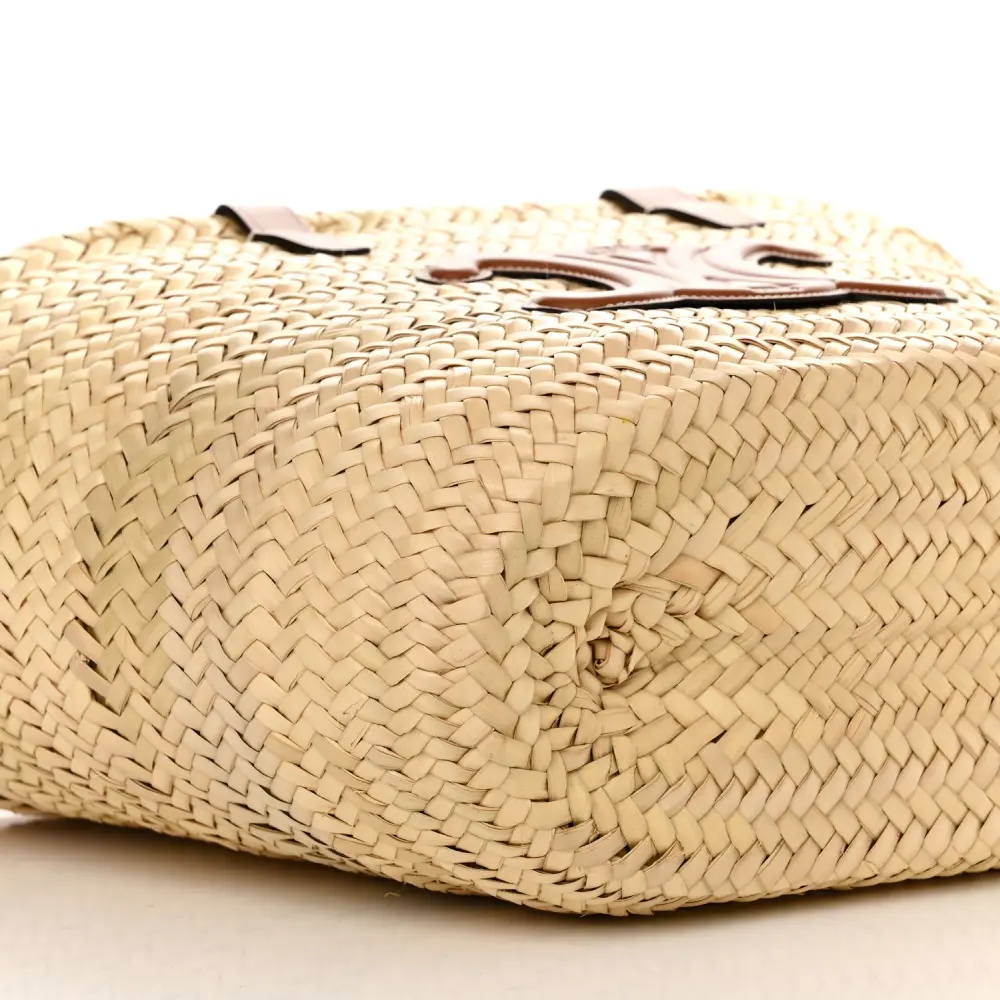 Celine Medium Teen Triomphe Bag Replica in Tan Leather - Image 4