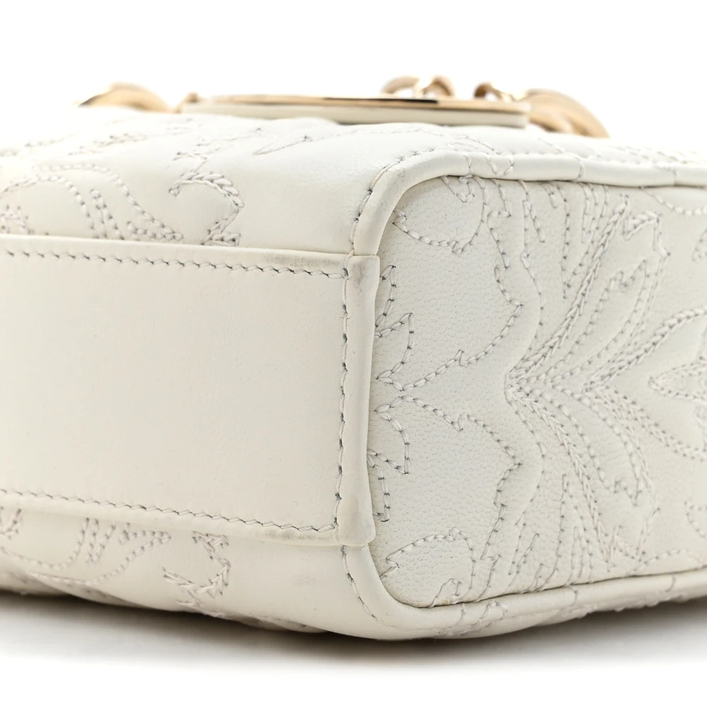 Mirror Quality Replica Dior Lady D-Joy Handbag in Ornamental White - Image 7