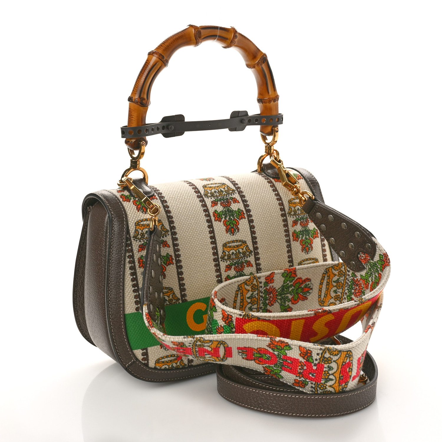 Luxury Replica Handbags – Gucci Multicolor Top Handle Bag - Image 3