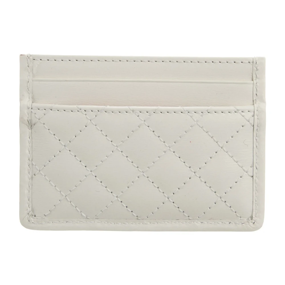 Replica Handbags – Gucci White Leather Marmont Small Card Holder - Image 2