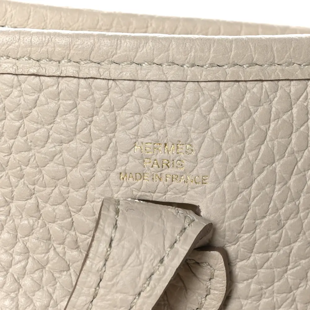 Hermès Béton Taurillon Clemence Leather Amazone Evelyne TPM Palladium Hardware High-quality Replica - Image 2