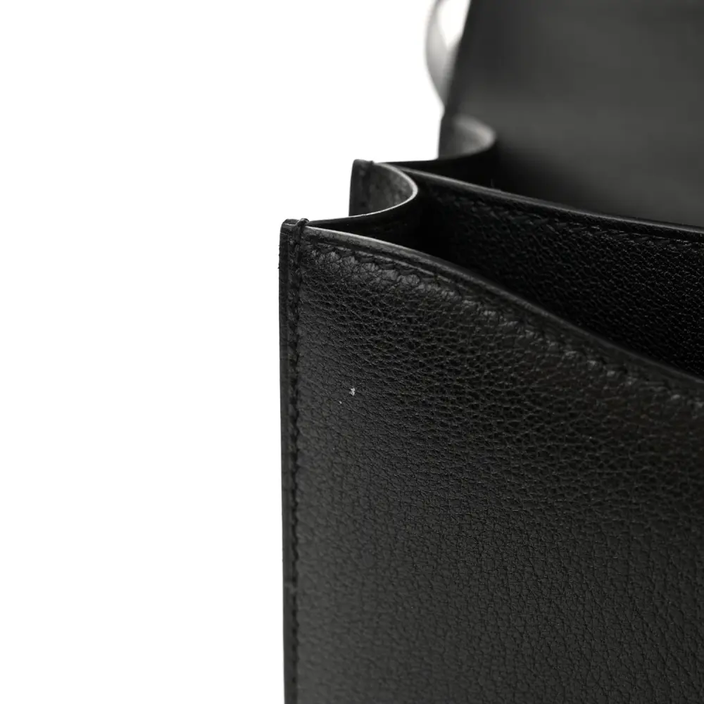 Hermès Black Chèvre Mysore Leather Constance 18 Rose Gold Hardware High-quality Replica - Image 10