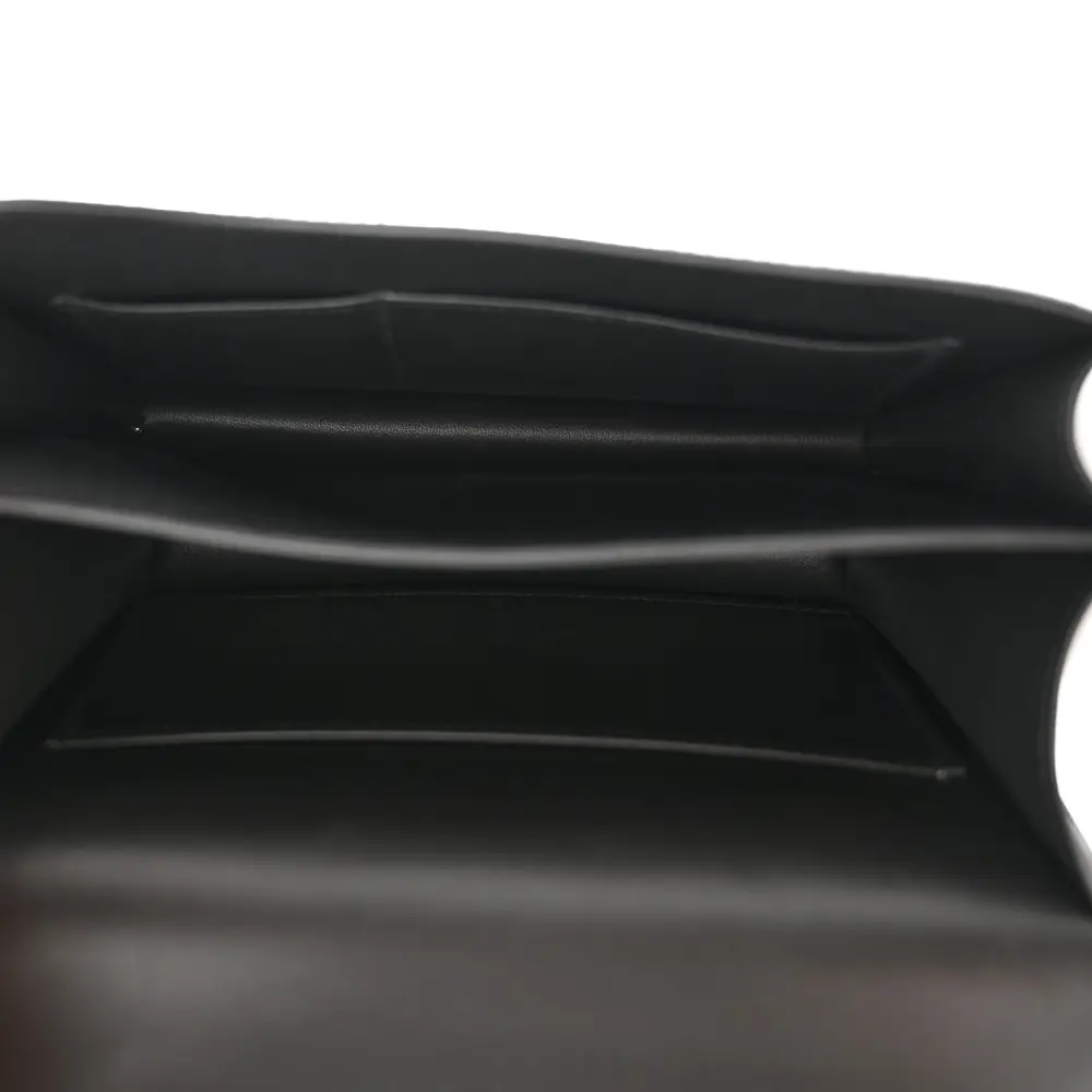 Hermès Black Chèvre Mysore Leather Constance 18 Rose Gold Hardware High-quality Replica - Image 8