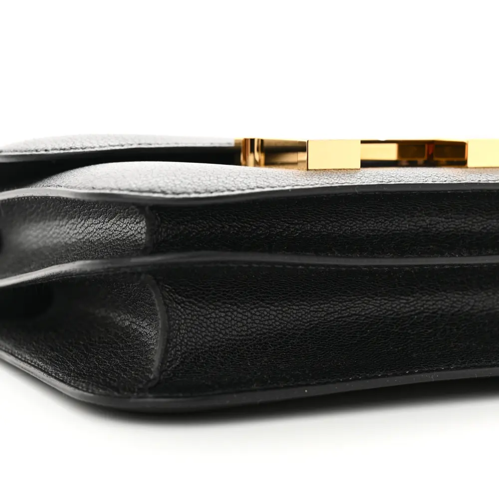 Hermès Black Chèvre Mysore Leather Constance 18 Rose Gold Hardware High-quality Replica - Image 5