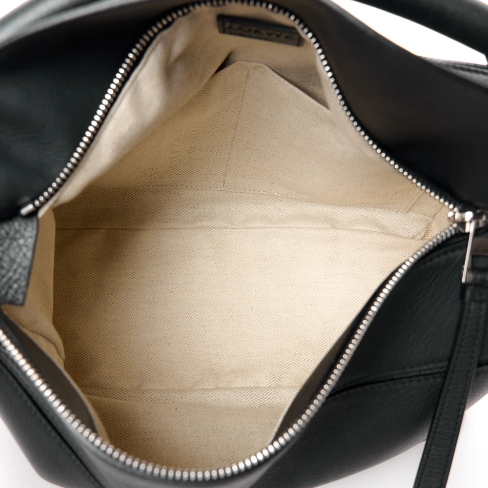 Loewe Black Calfskin Leather Medium Puzzle Bag Rep - Image 7