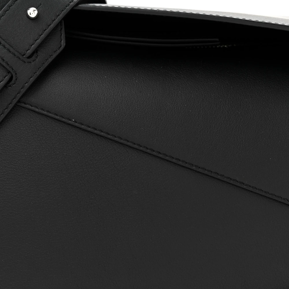 Loewe Black Puzzle Edge Bag – Mirror Quality Replica Handbag - Image 8