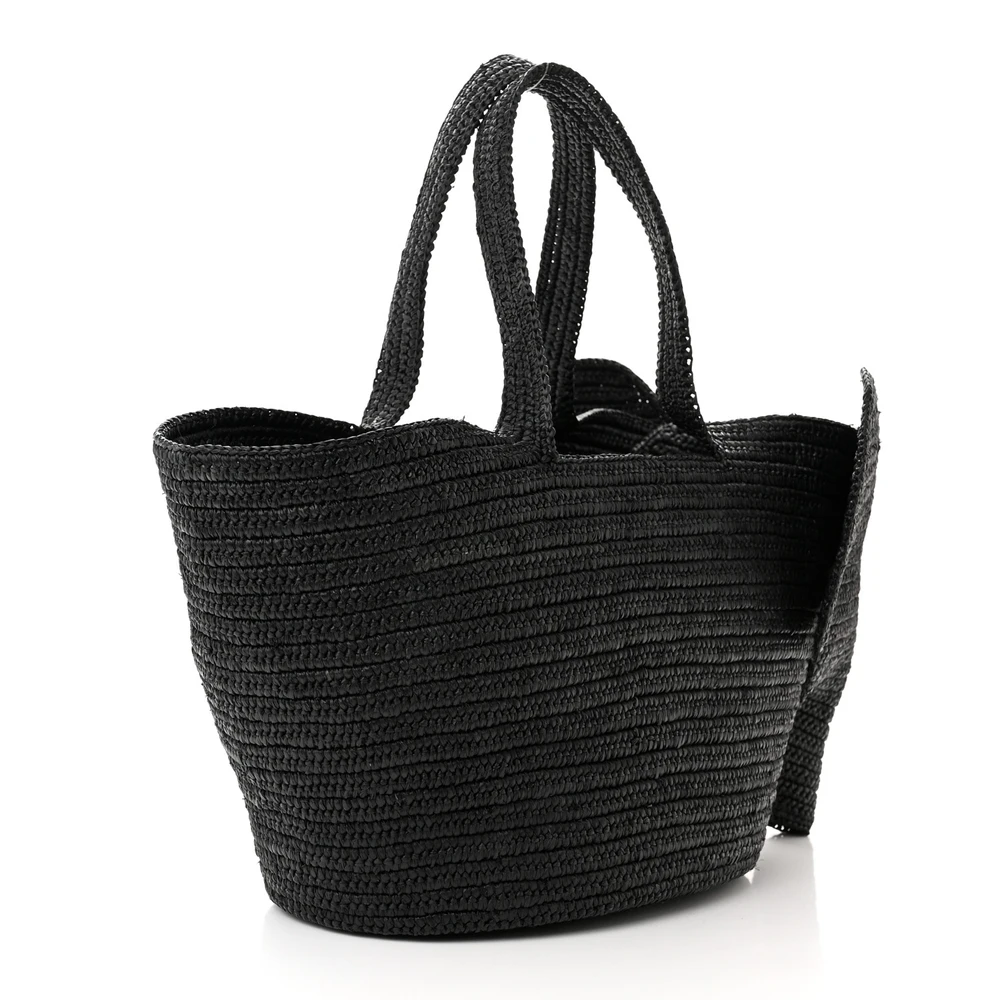 Premium Replica Loewe Black Raffia Medium Tote – Shop Now - Image 3
