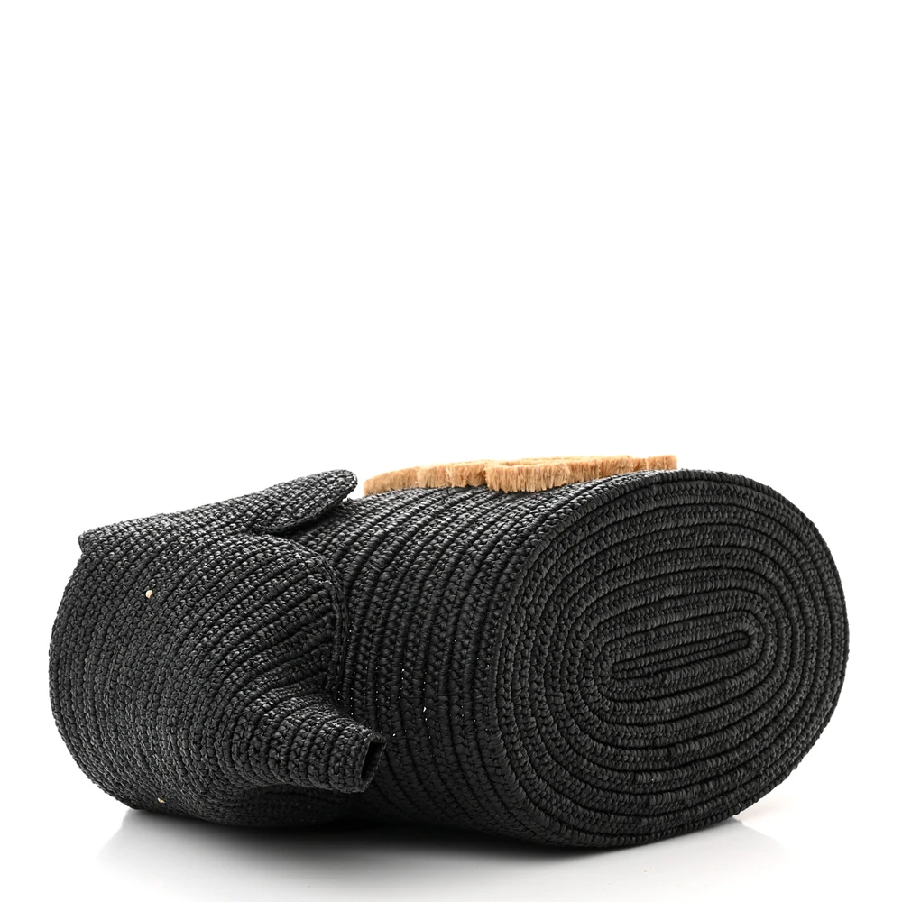 Premium Replica Loewe Black Raffia Medium Tote – Shop Now - Image 6