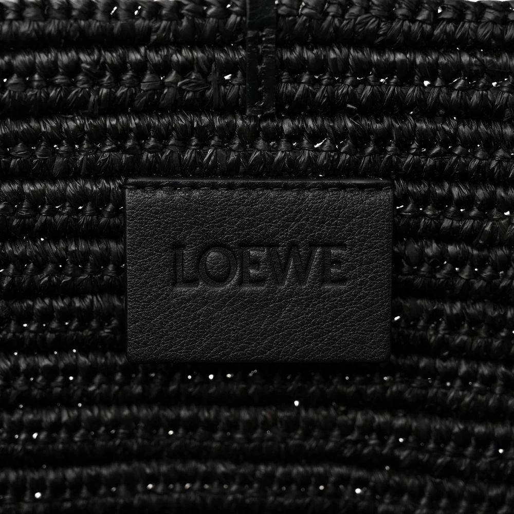 Premium Replica Loewe Black Raffia Medium Tote – Shop Now - Image 2