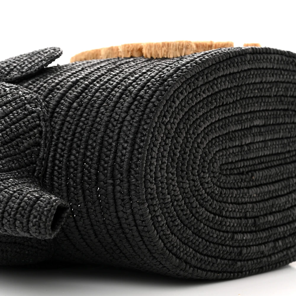 Premium Replica Loewe Black Raffia Medium Tote – Shop Now - Image 4