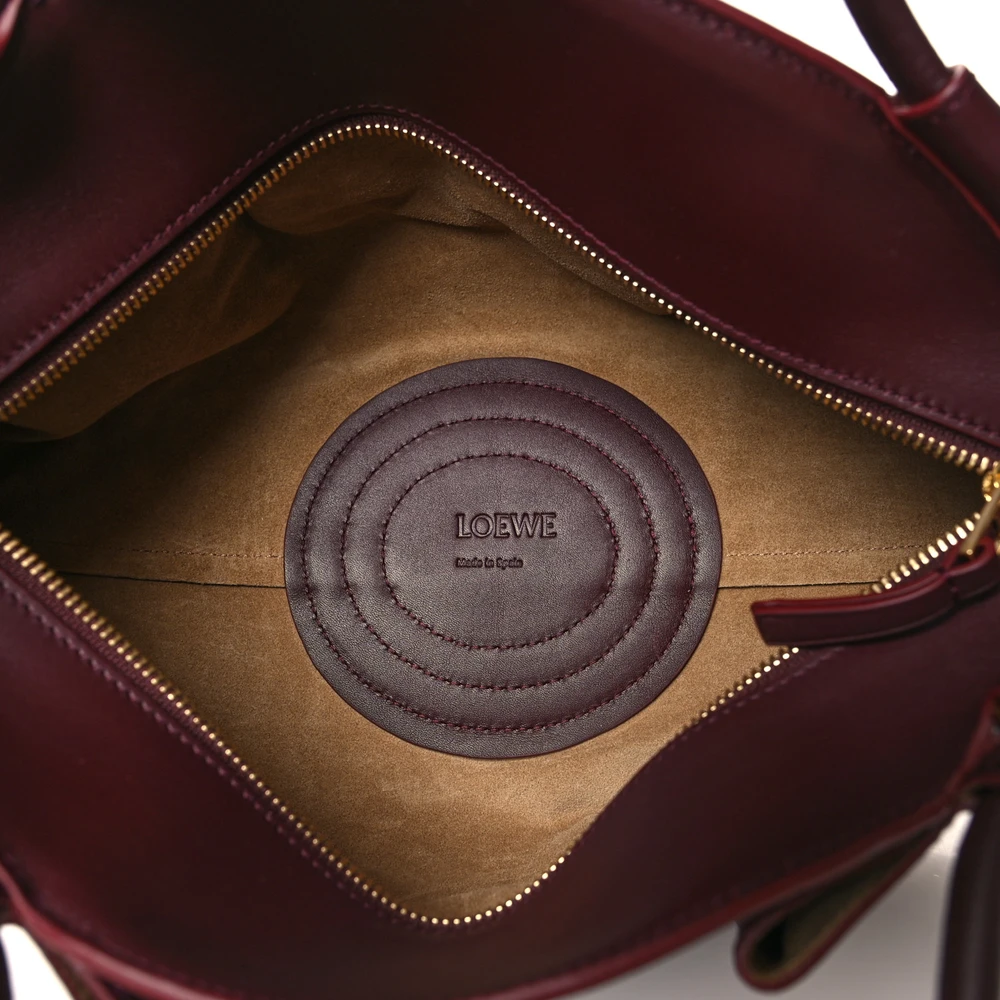 Loewe Burgundy Small Paseo Bag Replica – Top Mirror Quality Handbag - Image 7