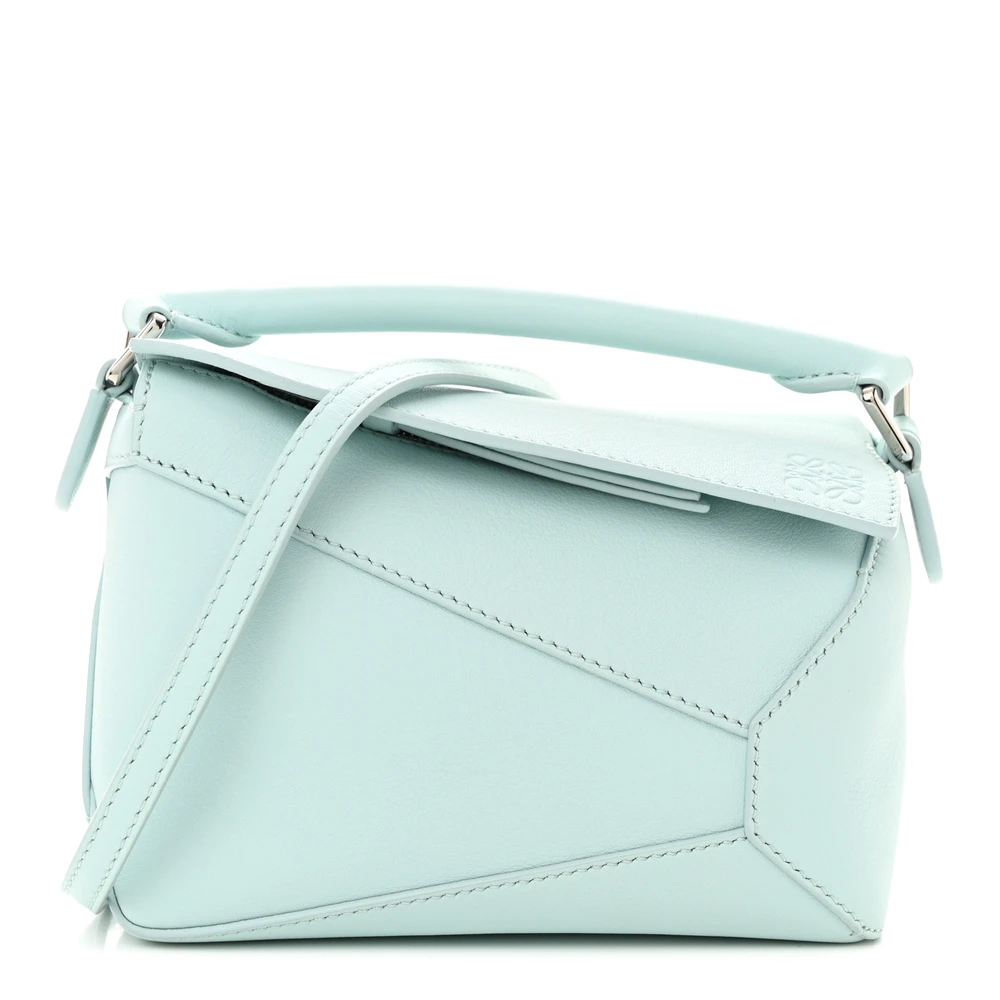 Loewe Iceberg Calfskin Leather Mini Puzzle Bag Front replica handbags
