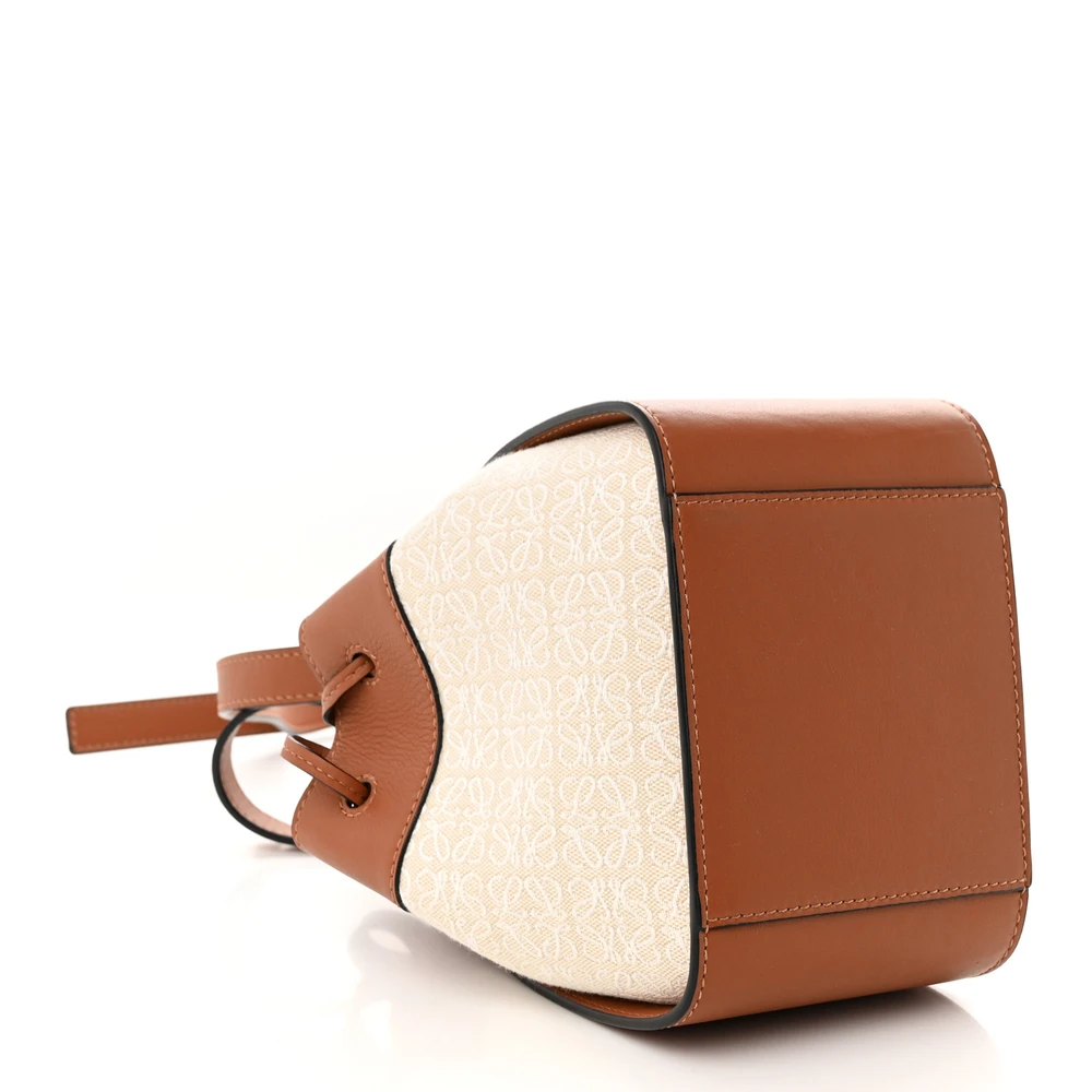 Loewe Mini Hammock Bag Superfake in Calfskin & Canvas - Image 4