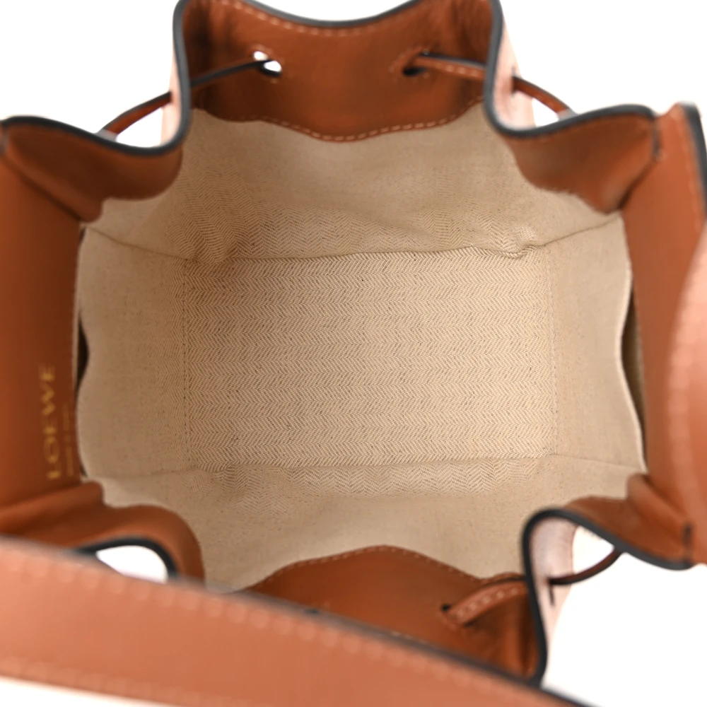 Loewe Mini Hammock Bag Superfake in Calfskin & Canvas - Image 7
