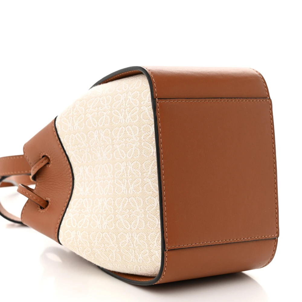 Loewe Mini Hammock Bag Superfake in Calfskin & Canvas - Image 6