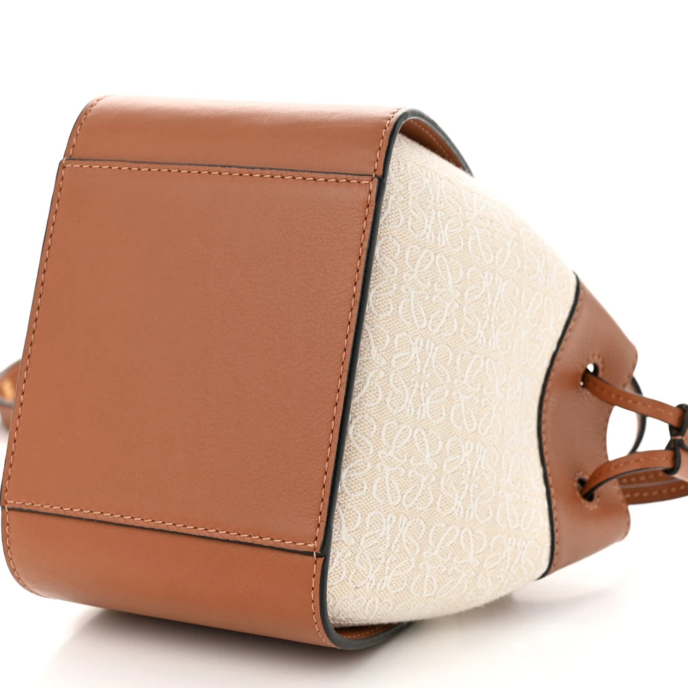Loewe Mini Hammock Bag Superfake in Calfskin & Canvas - Image 5