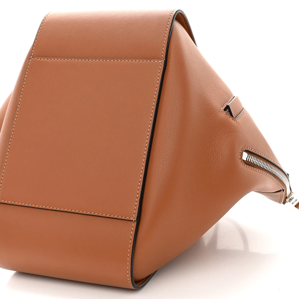 Mirror Quality Loewe Tan Calfskin Hammock Bag Replica - Image 4