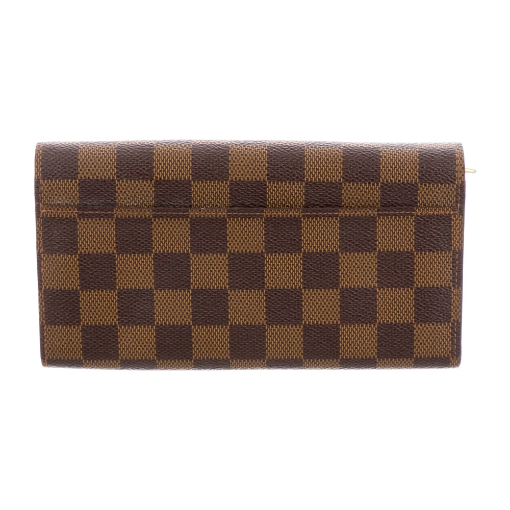 Mirror-Quality Louis Vuitton Damier Ebene Medium Wallet - Image 2