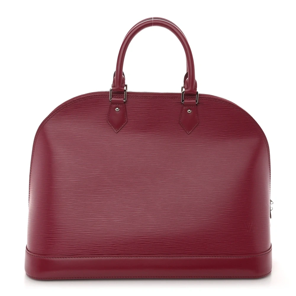Louis Vuitton Fuchsia Epi Leather Alma GM Silver Hardware FrontLouis Vuitton Fuchsia Epi Leather Alma GM Silver Hardware Front replica handbags