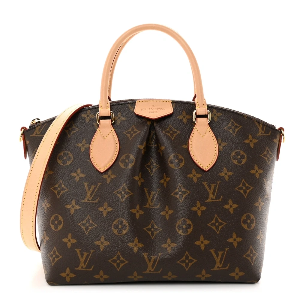 Louis Vuitton Monogram Canvas Boetie PM Gold Hardware Front replica handbags