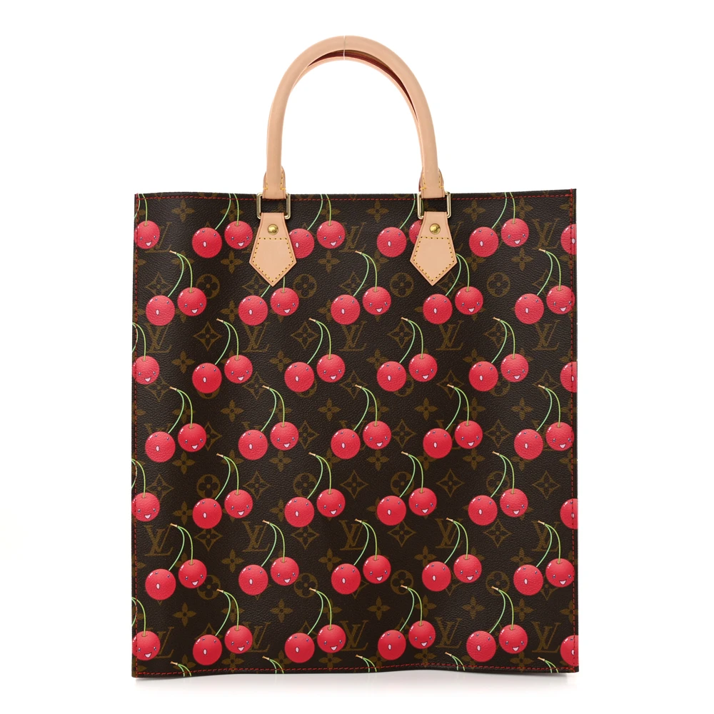 Louis Vuitton Monogram Canvas Cerises Sac Plat PM Front replica handbags