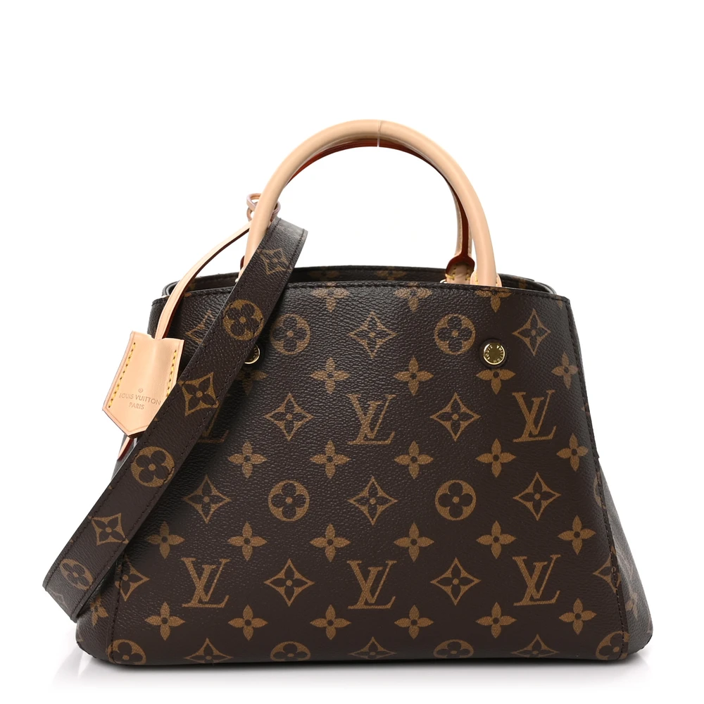 Louis Vuitton Monogram Canvas Montaigne BB Front replica handbags