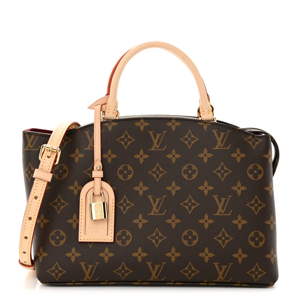 Louis Vuitton Monogram Canvas Petit Palais PM Gold Hardware Front replica handbags
