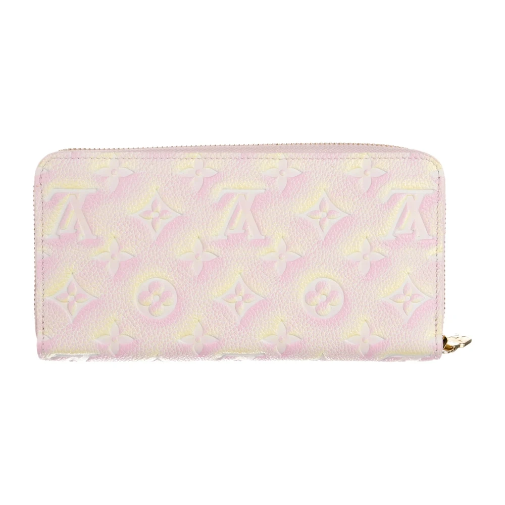 Superfake Louis Vuitton Pink Canvas Wallet – Mirror Quality Replica - Image 2