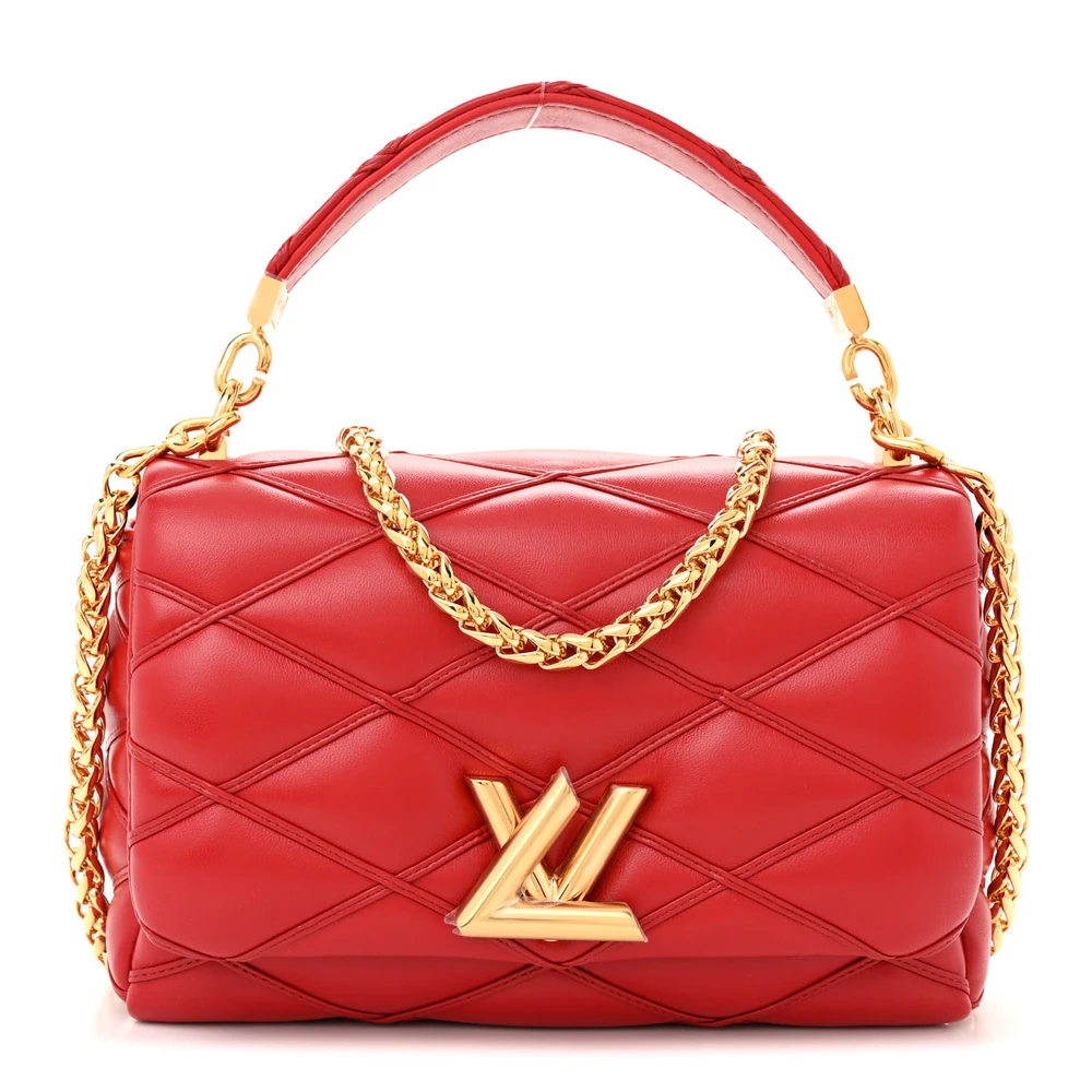 Shop luxurious Louis Vuitton replica handbags at Beroma.is. Discover the Rouge Lambskin Leather Malletage with top handle