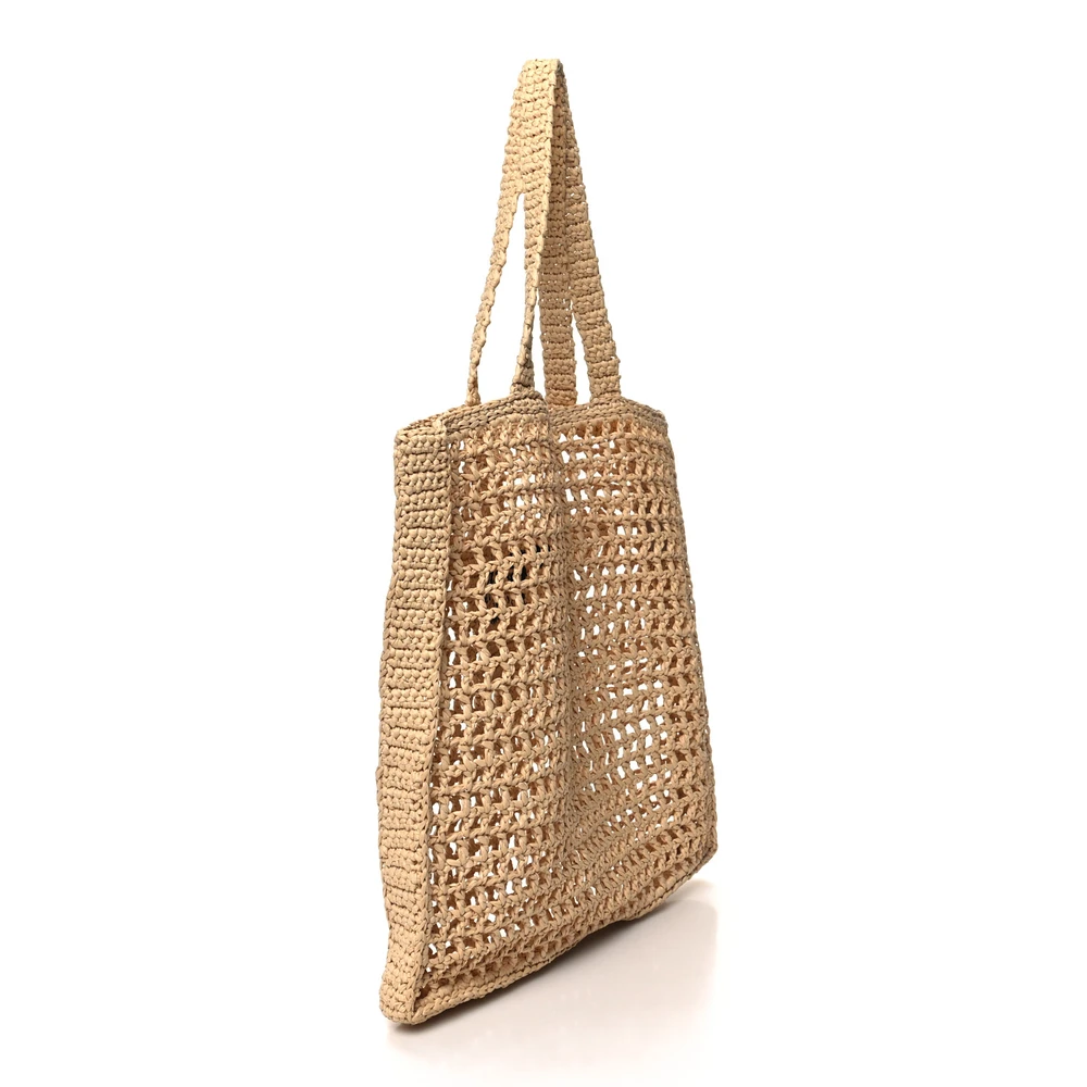 Mirror Quality Replica Prada Naturale Raffia Tote – Perfect Handbags - Image 3
