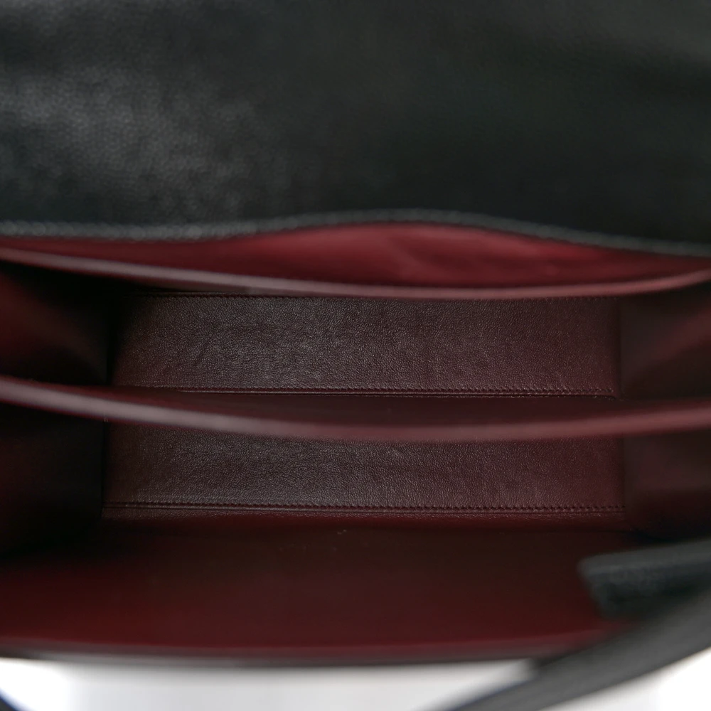 Saint Laurent Monogram Grain De Poudre Leather Replica Handbag - Image 7