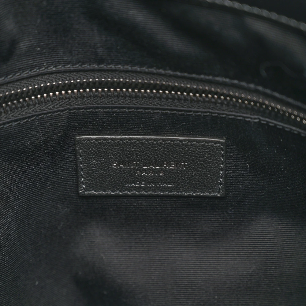 Black Crinkled Saint Laurent Replica Medium Niki Tote in Calfskin - Image 2