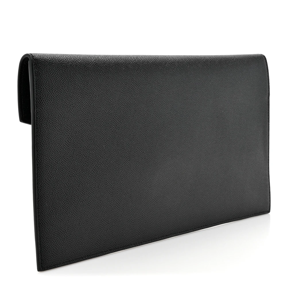 Shop Mirror Quality Uptown Pouch by Saint Laurent Replica - Image 3