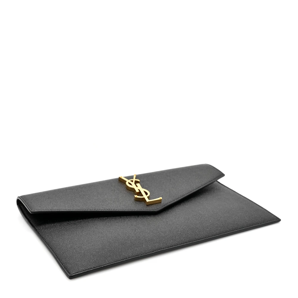 Shop Mirror Quality Uptown Pouch by Saint Laurent Replica - Image 4