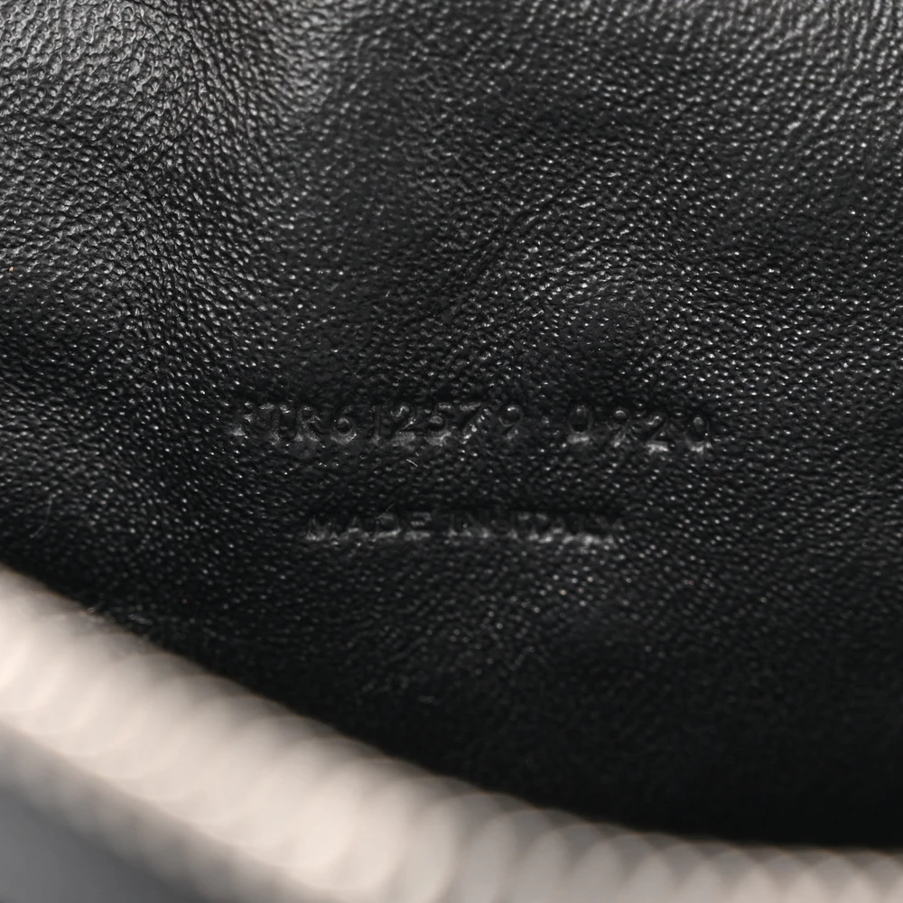 Superfake Saint Laurent Leather Mini Lou Bag with Silver Hardware - Image 9
