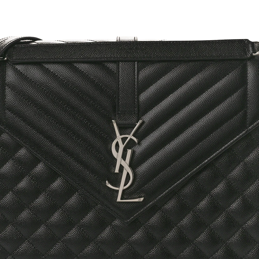 Superfake Saint Laurent Handbag - Black Triquilt & Stunning Details - Image 8