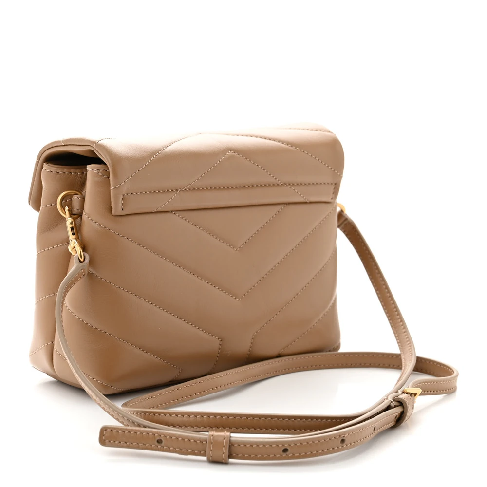 Saint Laurent Latte Y-Quilted Replica Mini Loulou Crossbody - Image 3