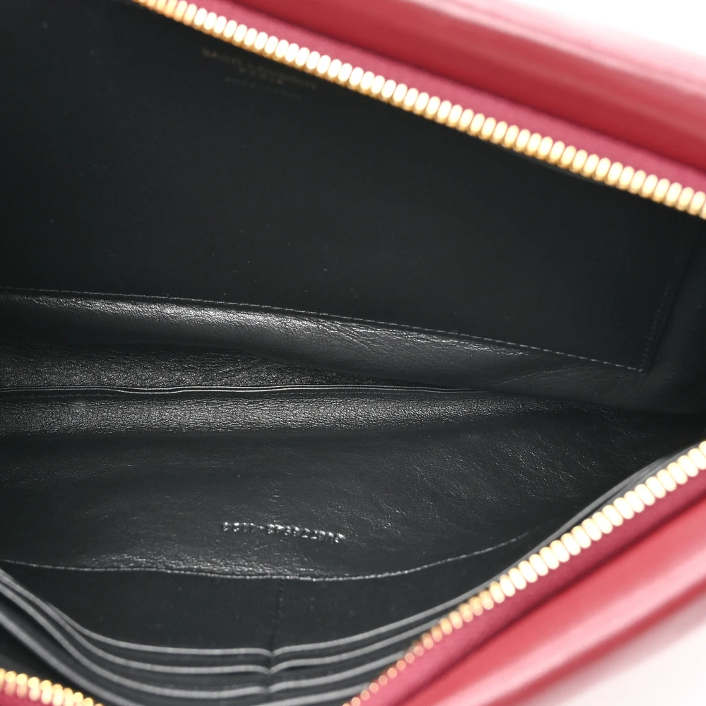 High-Quality Replica Saint Laurent Lambskin Leather Calypso Pouch - Image 5