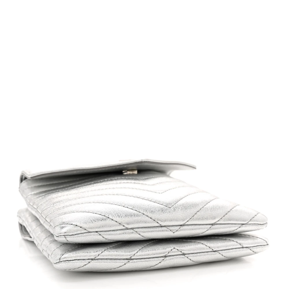 Mirror Quality Replica Handbags – Saint Laurent Quilted Elegance in Silver - Image 6