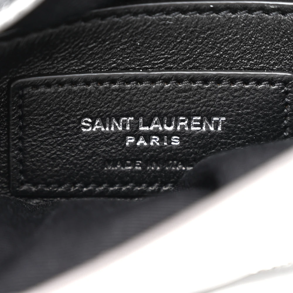 Mirror Quality Replica Handbags – Saint Laurent Quilted Elegance in Silver - Image 2