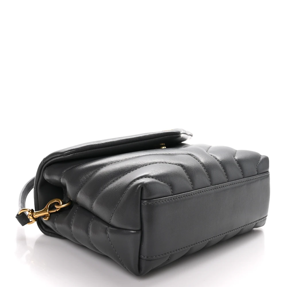 Shop Mirror Quality Replica Saint Laurent Mini Loulou Today - Image 6