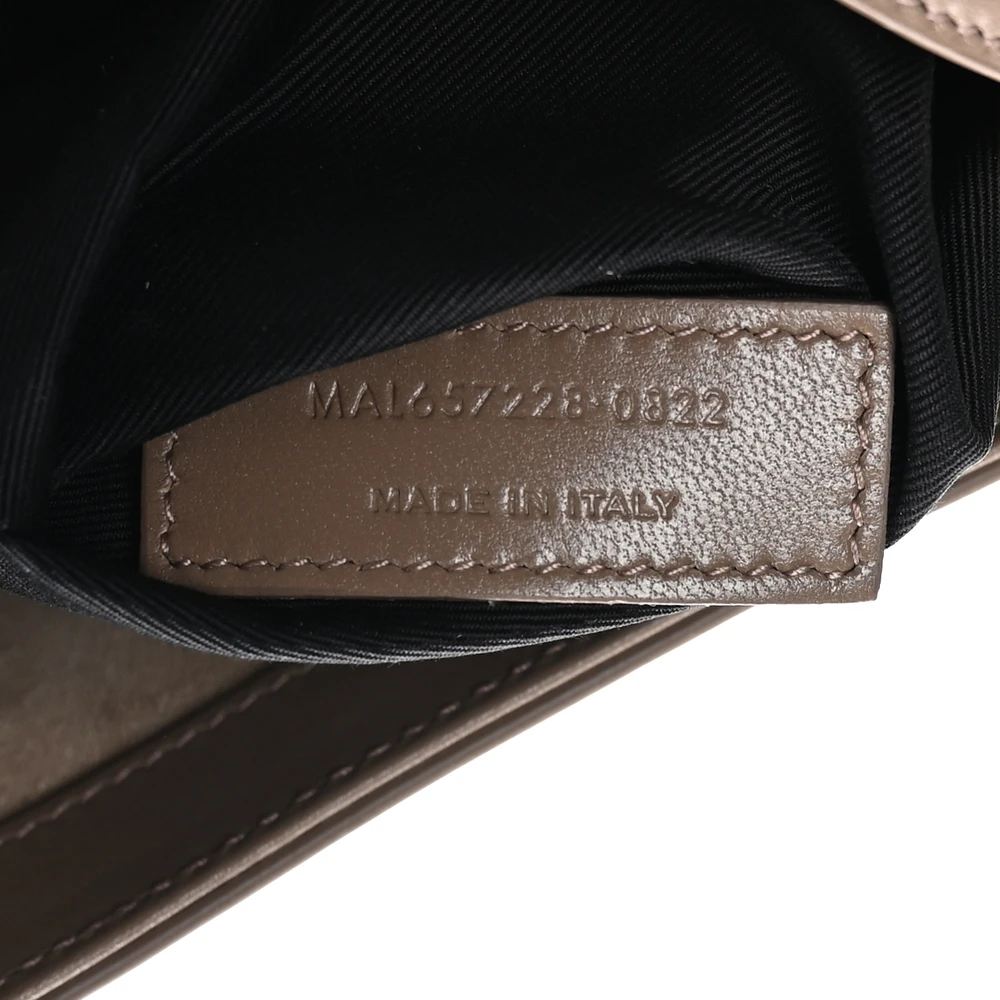 Saint Laurent Taupe Calfskin Replica with Aged Gold Hardware - Image 9