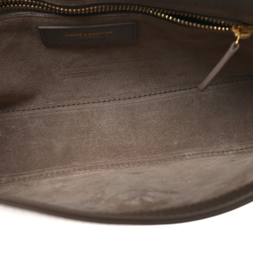Saint Laurent Taupe Calfskin Replica with Aged Gold Hardware - Image 7