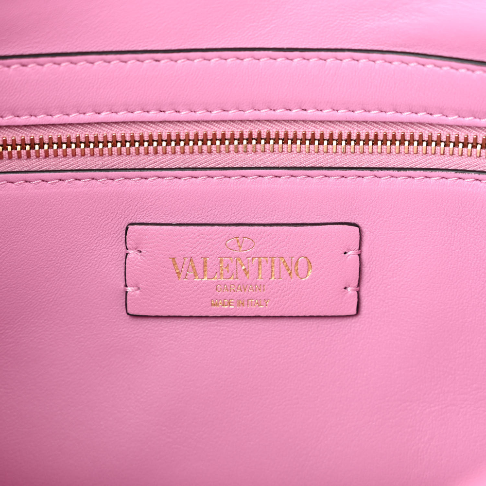 Valentino Garavani Giacinto Nappa Leather Large Roman Stud Shoulder Bag Aged Gold Hardware Top quality Replica - Image 2