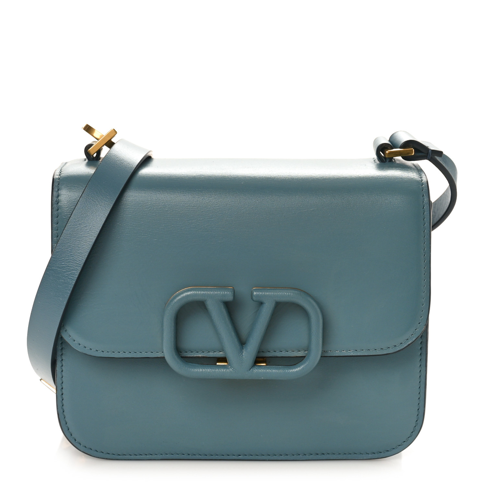 Valentino Garavani Saddle Amadeus Calfskin Leather Large VSLING Shoulder Bag Front replica handbags